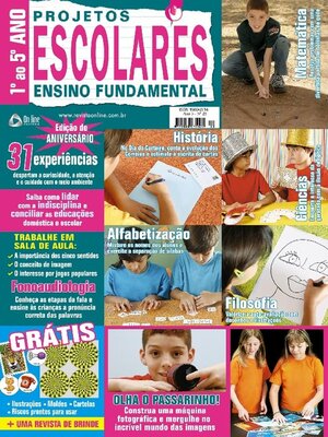 Projetos Escolares - Ensino Fundamental - Magazine